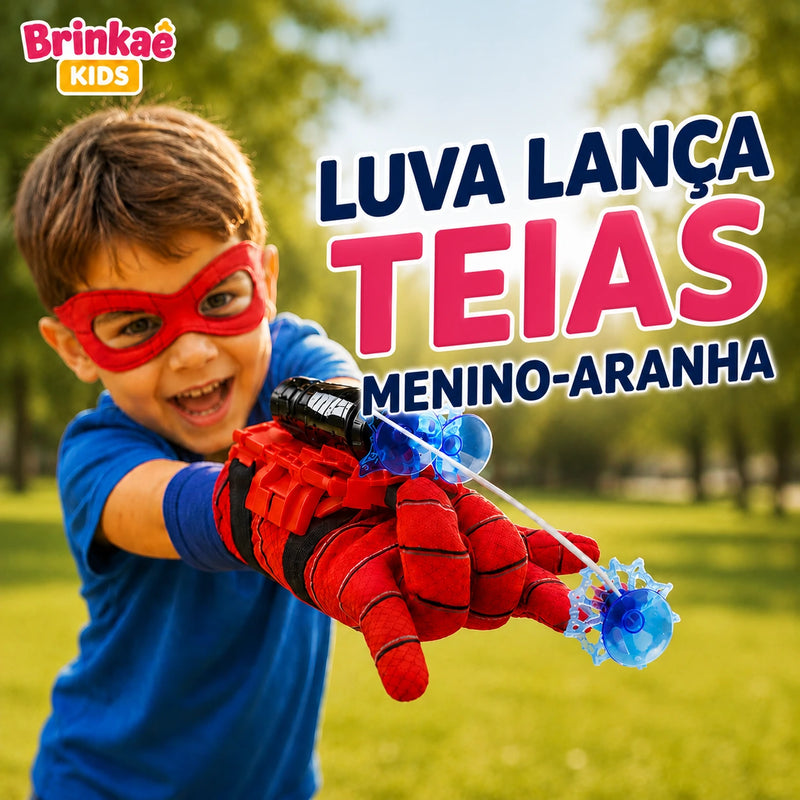 Luva Lança Teia Menino-Aranha
