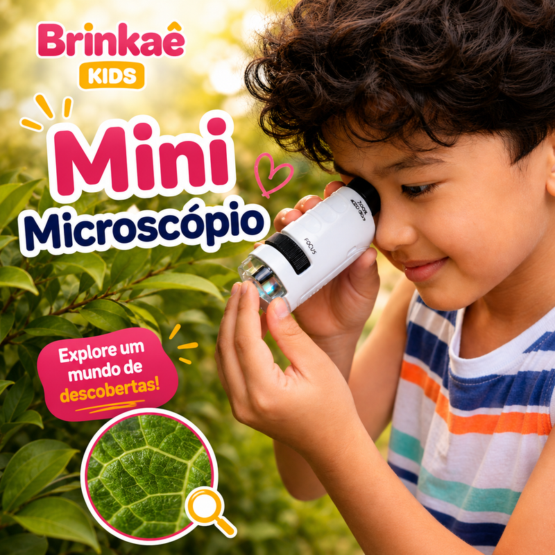 Mini Microscópio Portátil