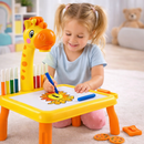 Mesa Projetora Infantil Girafa
